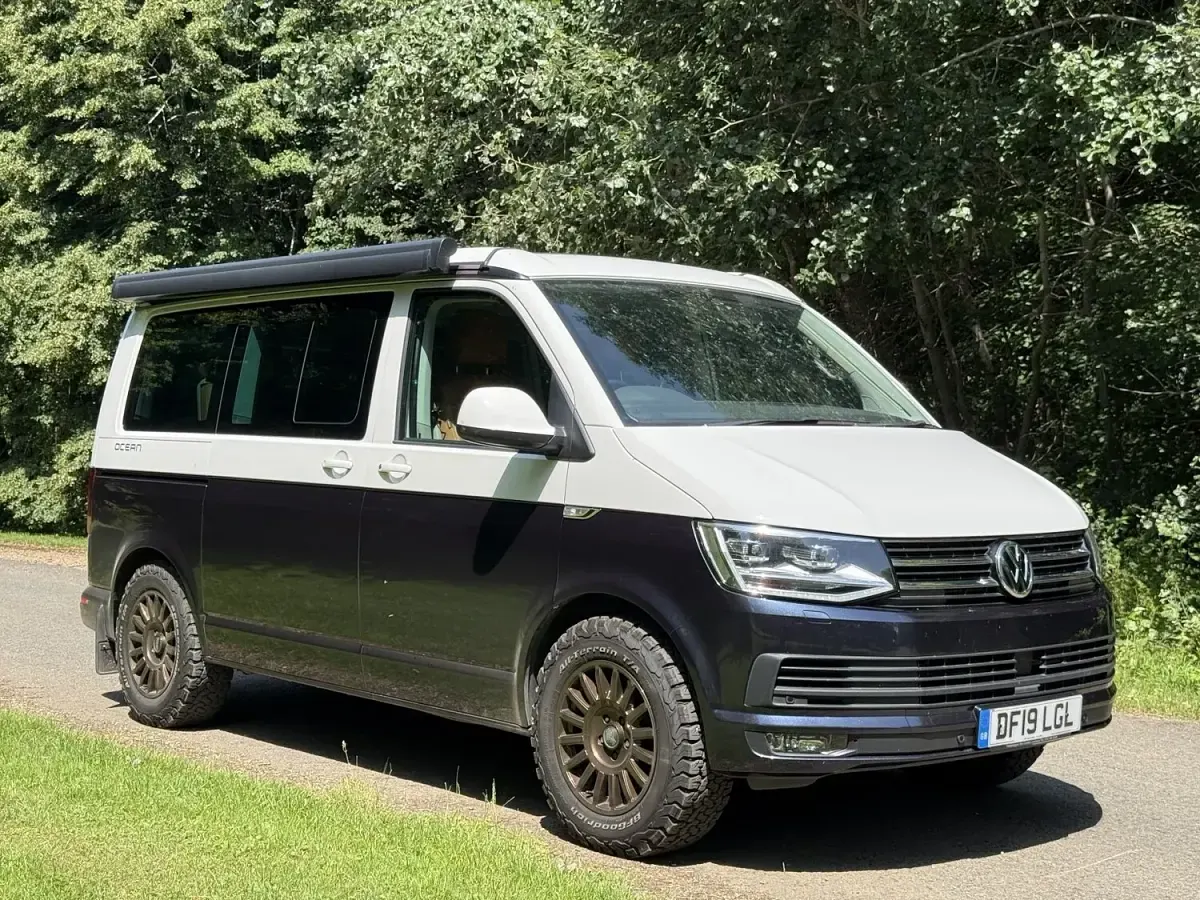 Used VW California California 2019 Blue Van