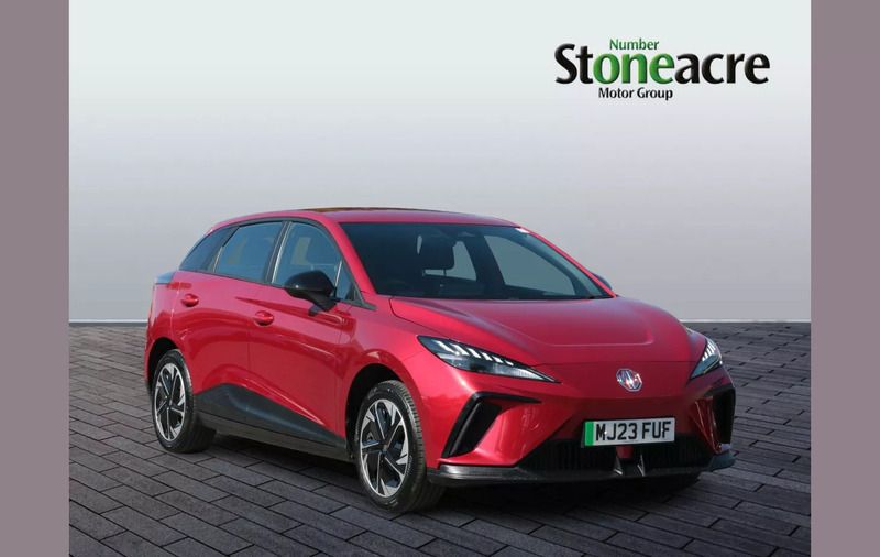 Red Used 2023 MG MG4 EV SE Hatchback | £13,994 (Good price) - Image 1/4