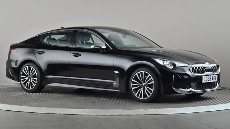 Black Used 2018 Kia Stinger GT-Line Hatchback | £16,498 (Fair price) - Image 1/4