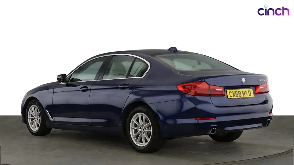 Used BMW 520 2018 Blue Sedan