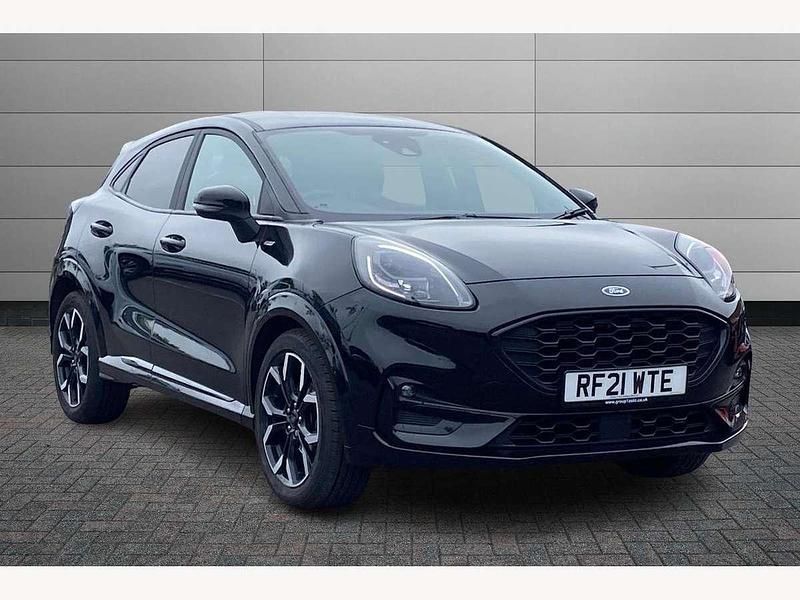 Black Used 2021 Ford Puma ST-Line X SUV | £12,199 (Fair price) - Image 1/2