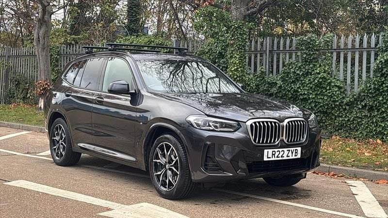 Grey Used 2022 BMW X3 M Sport SUV | £33,800 (Fair price) - Image 1/4