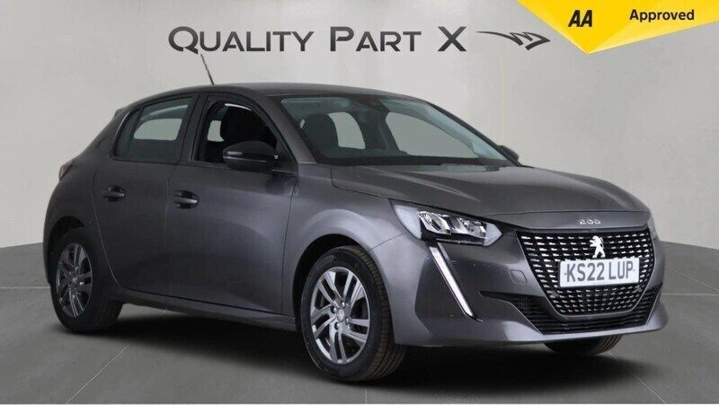 Grey Used 2022 Peugeot 208 Active Premium Hatchback | £10,679 (Good price) - Image 1/4