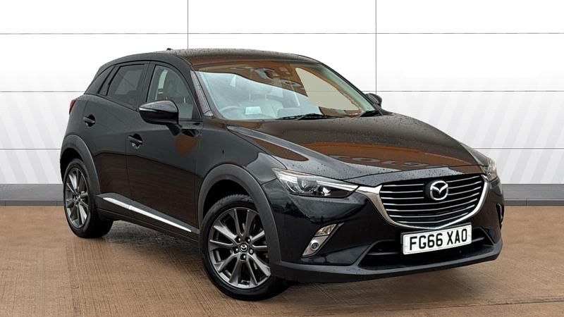 Black Used 2016 Mazda CX-3 Inclusive SUV | £11,439 (Fair price) - Image 1/3