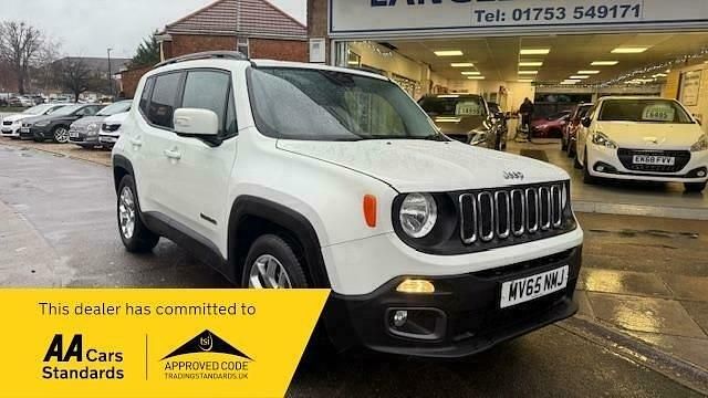Alpine white Used 2015 Jeep Renegade Longitude SUV | £8,495 (Fair price) - Image 1/4