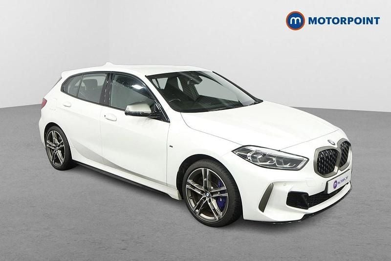 White Used 2021 BMW M135 Hatchback | £23,749 (Fair price) - Image 1/4