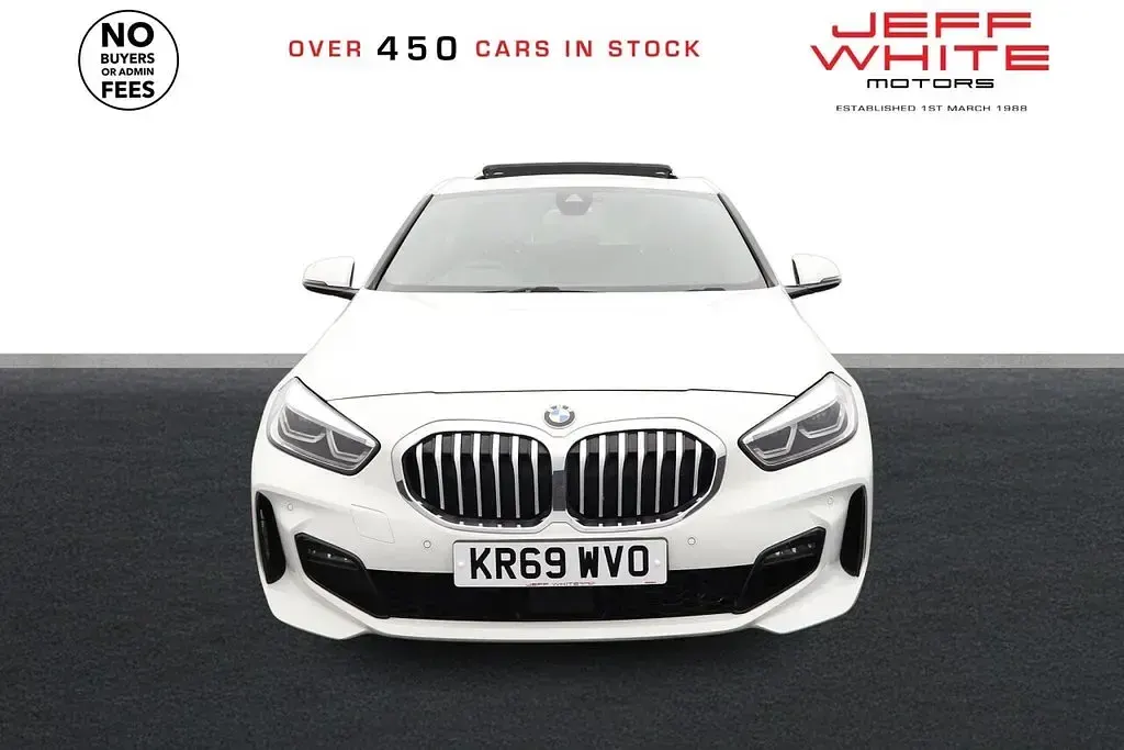 Used BMW 118 M Sport 2019 White Hatchback