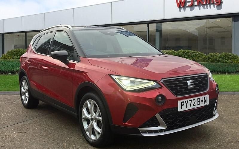Red Used 2022 Seat Arona FR SUV | £14,895 (Fair price) - Image 1/3