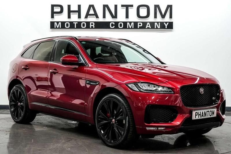 Red Used 2017 Jaguar F-Pace S SUV | £16,990 (Fair price) - Image 1/1