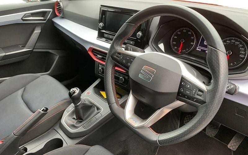 Used Seat Ibiza FR 110 HP (80 kW) 2022 White Hatchback