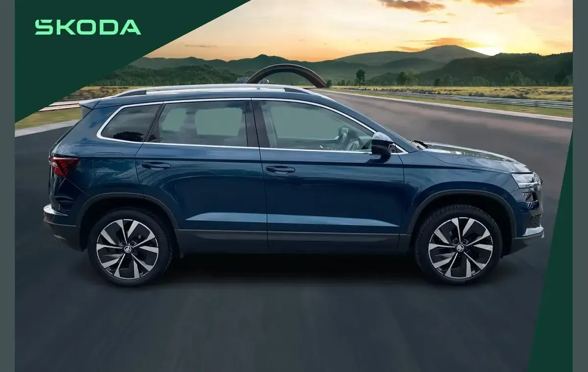 Second-hand Skoda Karoq SE L 150 CP (110 kW) 2023 Albastru SUV