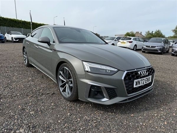 Grey Used 2022 Audi A5 Sportback S-Line Hatchback | £29,994 (Expensive) - Image 1/1