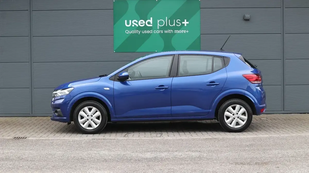 Used Dacia Sandero Expression 100 HP (73 kW) 2023 Blue Hatchback