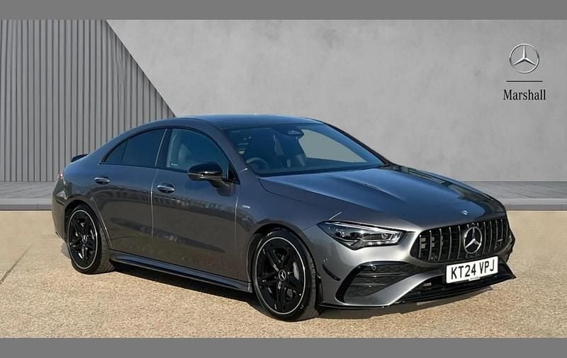 Used Mercedes CLA35 AMG Premium Plus 301 HP (221 kW) 2024 Grey Coupe