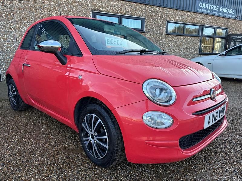Used Fiat 500 Pop 69 HP (50 kW) 2016 Pink Hatchback