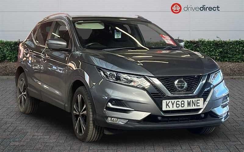 Used Nissan Qashqai N-Connecta 116 HP (85 kW) 2018 Grey SUV