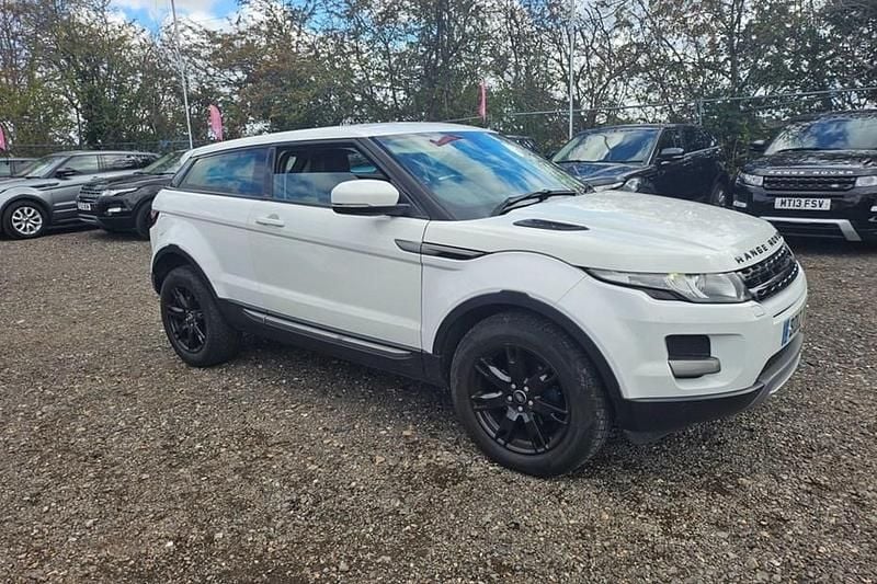White Used 2012 Land Rover Range Rover evoque Pure Coupe | £3,499 (Good price) - Image 1/1