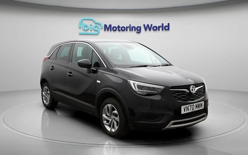 Used Vauxhall Crossland X Business Edition 131 HP (96 kW) 2020 Black SUV