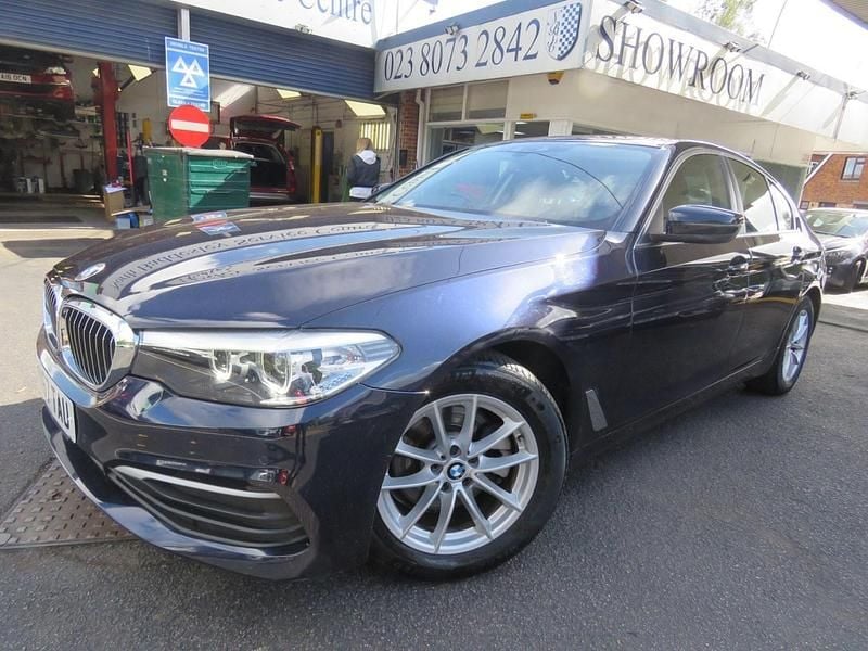 Blue Used 2018 BMW 520 Comfort Edition Sedan | £12,989 (Super price) - Image 1/3