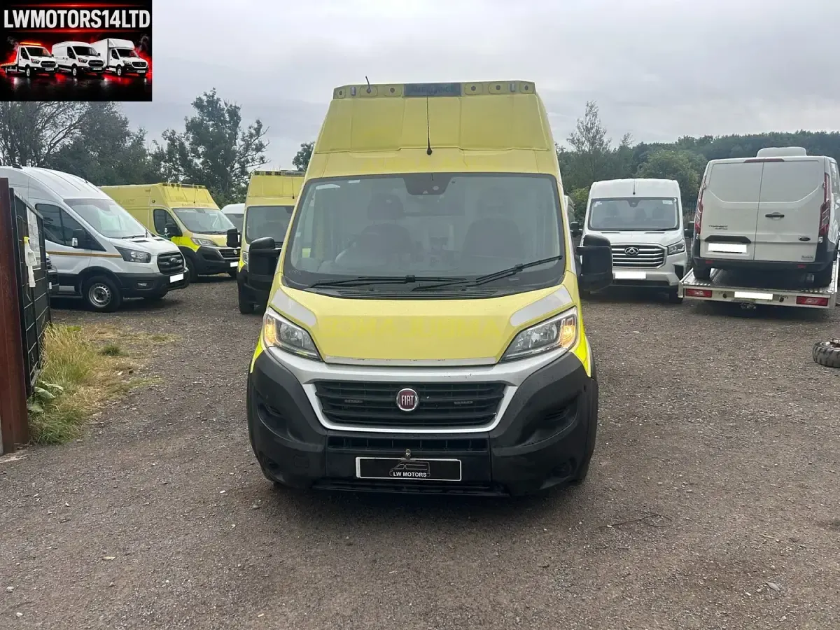 Used Fiat Ducato 2018 Yellow Van