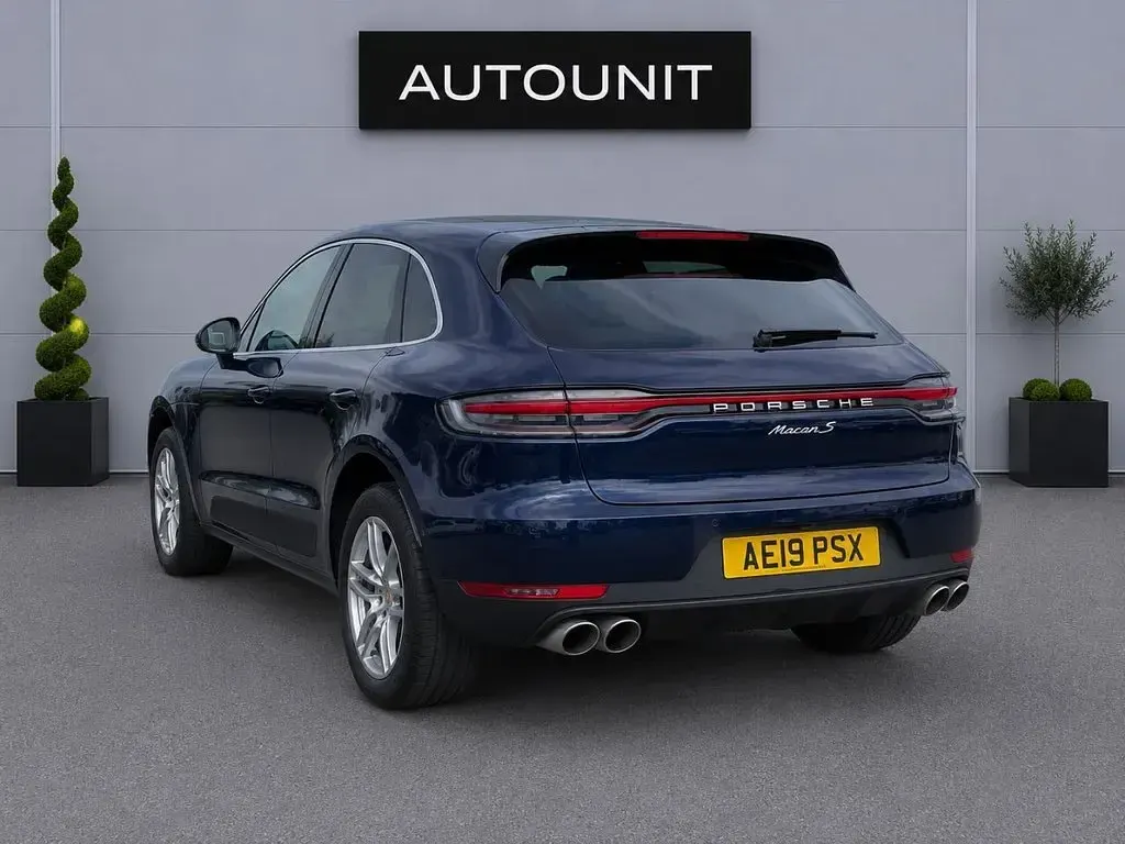 Used Porsche Macan S 2019 Blue SUV
