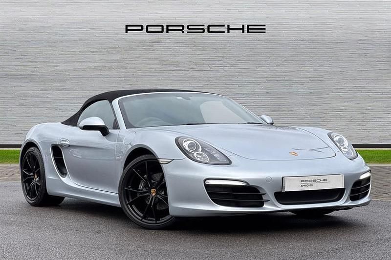 Used Porsche Boxster 265 HP (194 kW) 2015 Rhodium silver Cabriolet