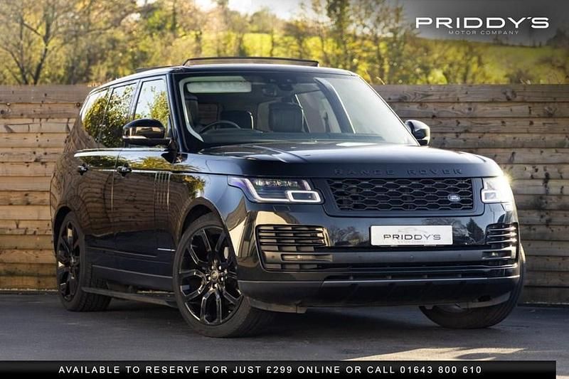 Black Used 2018 Land Rover Range Rover Autobiography SUV | £37,970 (Expensive) - Image 1/1