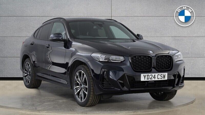 Black Used 2024 BMW X4 M Sport SUV | £48,995 (Fair price) - Image 1/4