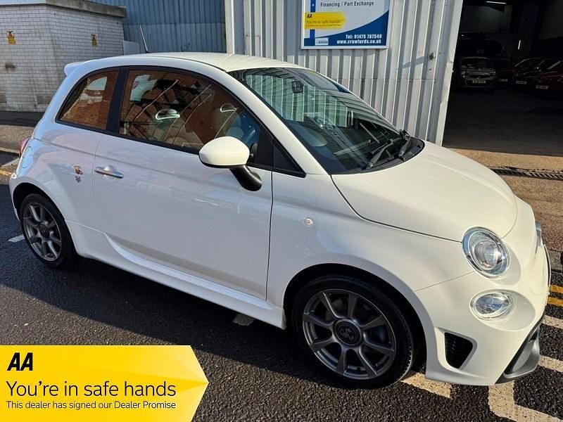 Used Abarth 595 145 HP (106 kW) 2017 White Hatchback