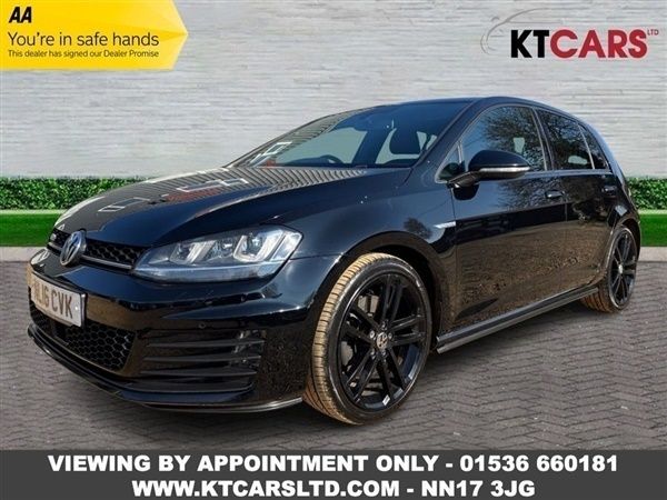 Black Used 2016 VW Golf VII GTD Hatchback | £8,995 (Good price) - Image 1/1