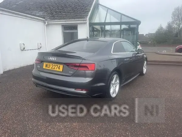 Used Audi A5 S-Line 190 HP (139 kW) 2017 Grey Coupe
