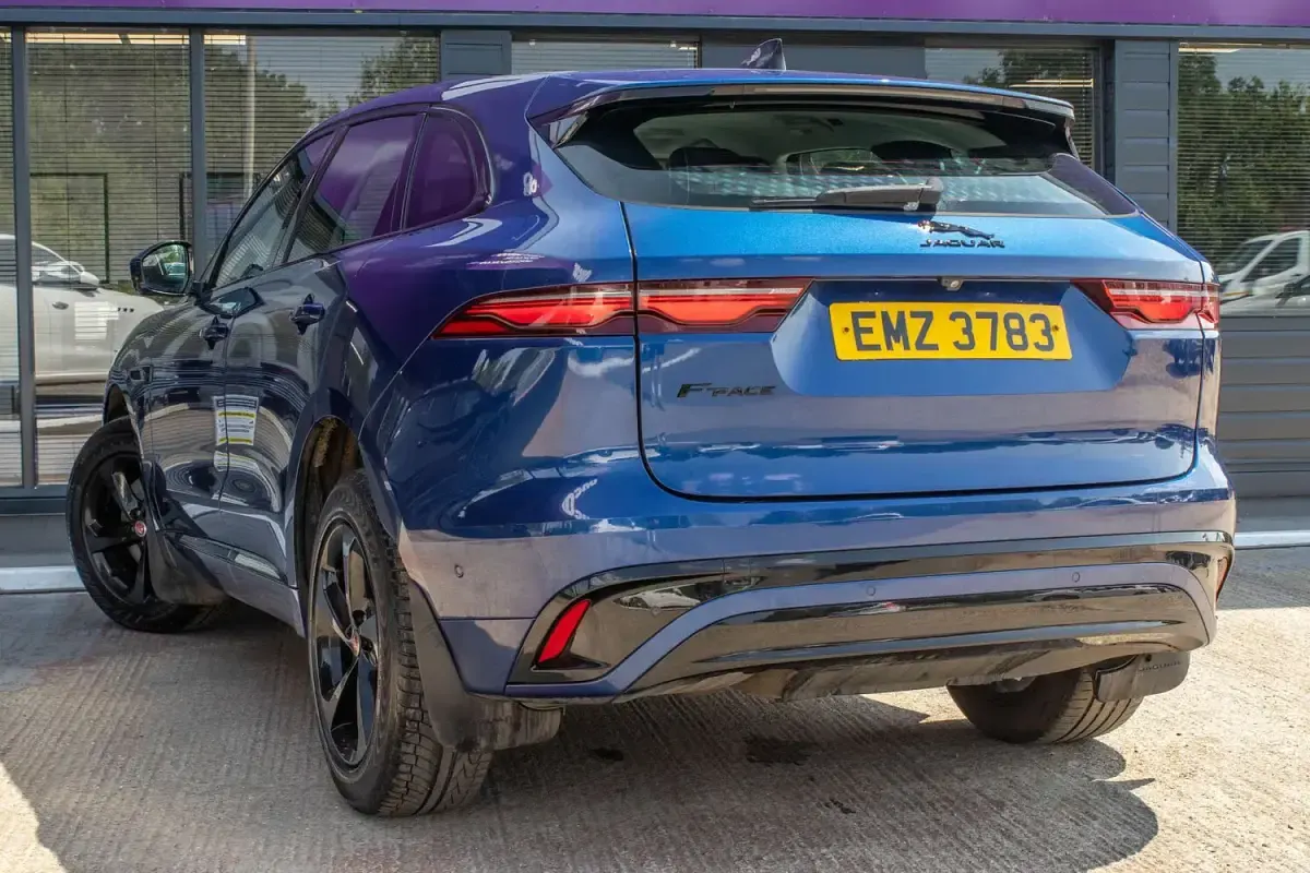 Used Jaguar F-Pace R-Dynamic 204 HP (150 kW) 2021 Blue SUV