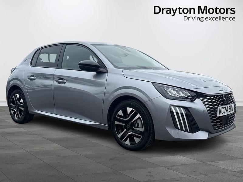 Used Peugeot 208 Allure 100 HP (73 kW) 2025 Grey Hatchback