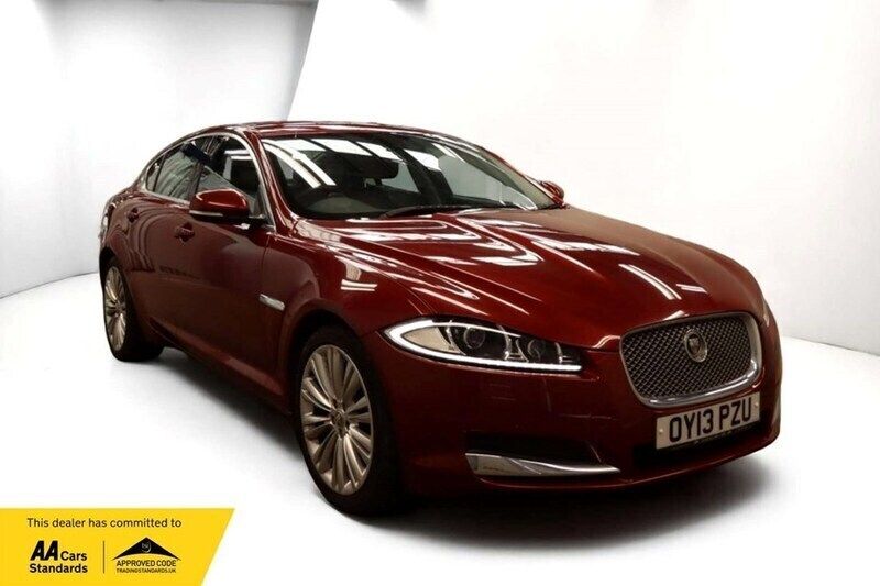 Red Used 2013 Jaguar XF Premium Luxury Sedan | £6,500 (Fair price) - Image 1/1