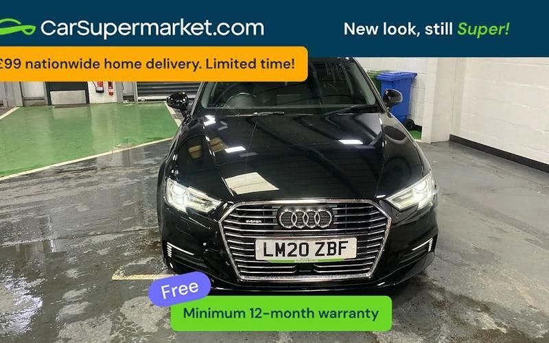 Used Audi A3 e-tron Comfort 204 HP (150 kW) 2020 Black Hatchback