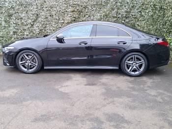 Used Mercedes CLA200 AMG line 163 HP (119 kW) 2020 Black Sedan