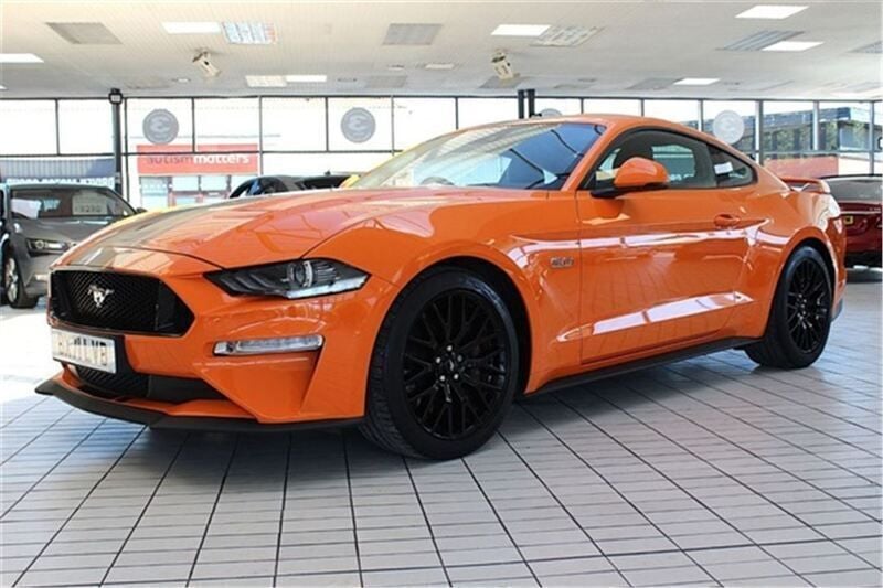 Orange Used 2021 Ford Mustang GT Fastback Coupe | £37,890 (Fair price) - Image 1/4