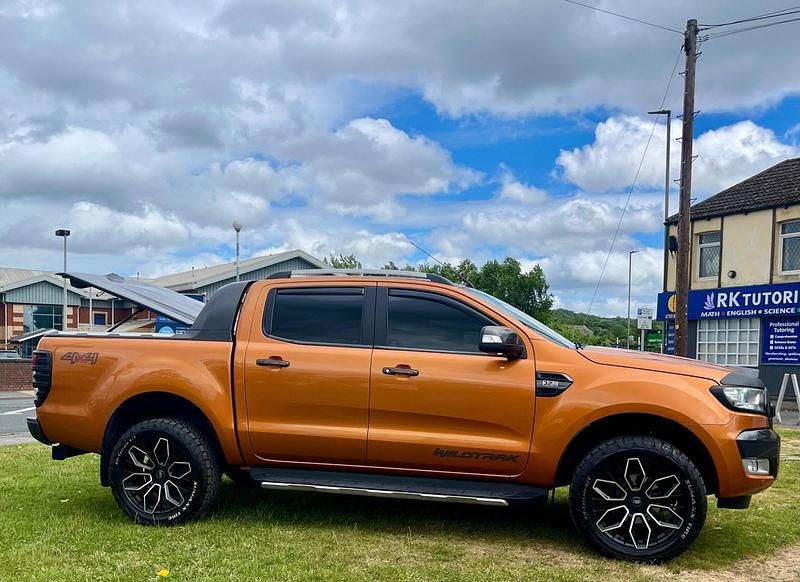 Orange Used 2016 Ford Ranger Wildtrack Pickup | £12,450 (Good price) - Image 1/4