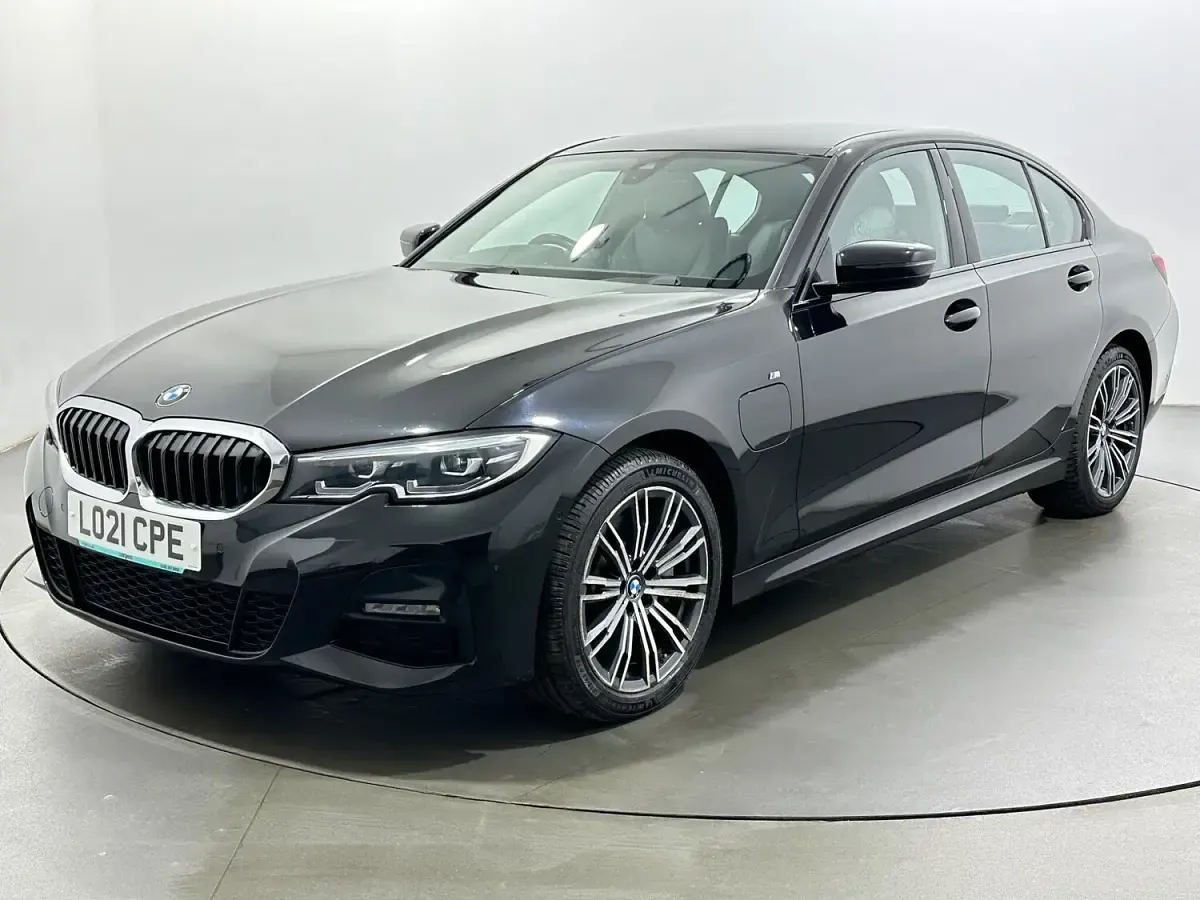 Used BMW 330e M Sport 2021 Black Sedan