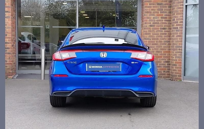 Used Honda Civic Advance 140 HP (102 kW) 2022 Blue Hatchback