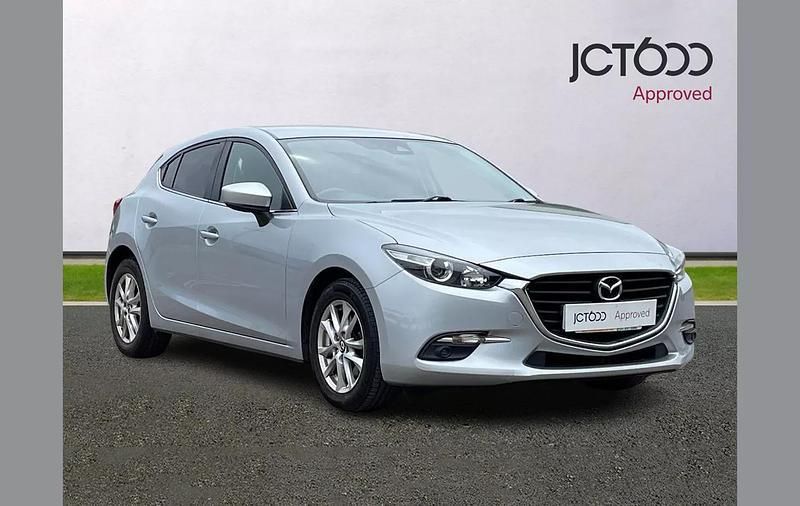 Silver Used 2018 Mazda 3 Hatchback | £7,312 (Fair price) - Image 1/4