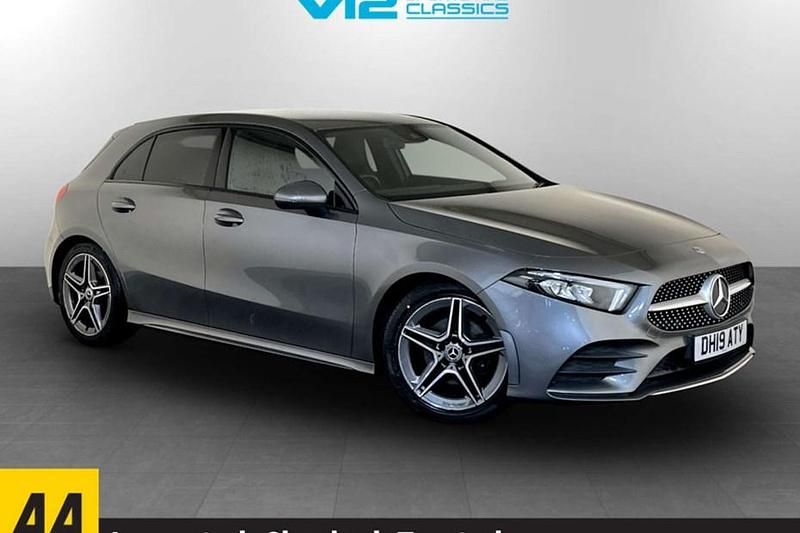 Used Mercedes A180 AMG line 116 HP (85 kW) 2019 Grey Hatchback