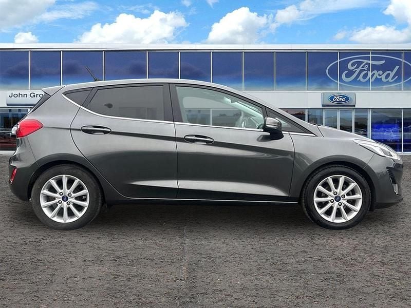 Used Ford Fiesta Titanium 2021 Grey Hatchback