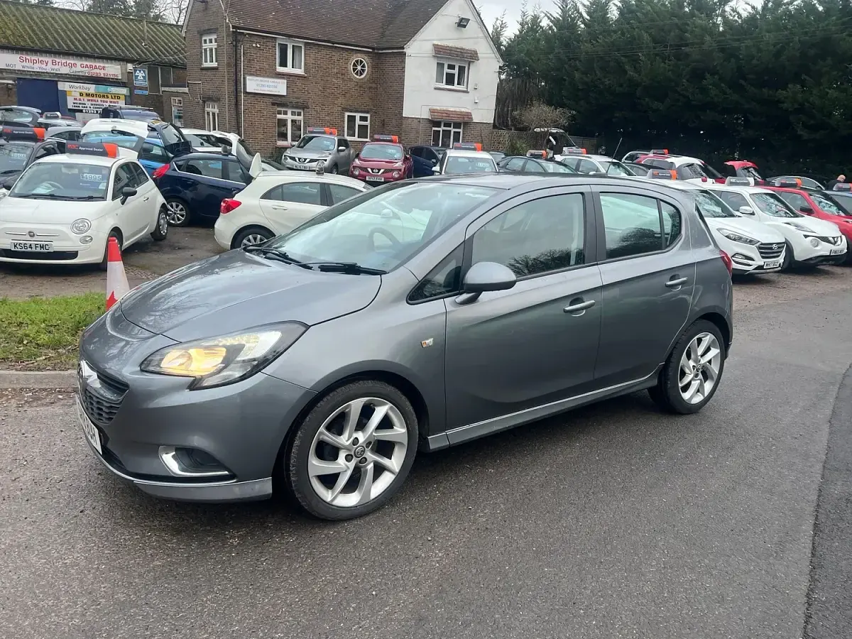 Used Vauxhall Corsa SRi 90 HP (66 kW) 2018 Grey Hatchback