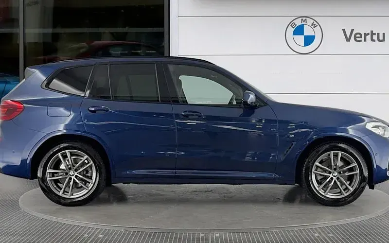 Used BMW X3 M Sport 190 HP (139 kW) 2021 Blue SUV