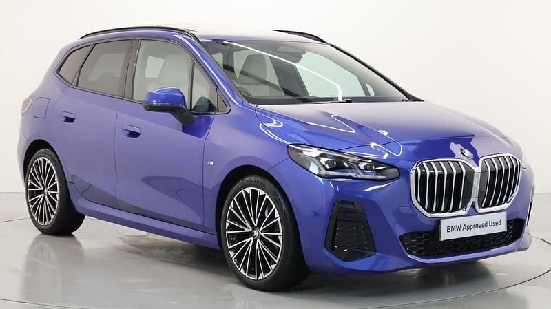 Used BMW 218 Active Tourer M Sport 148 HP (108 kW) 2023 Blue MPV