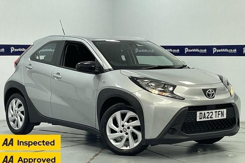 Silver Used 2022 Toyota Aygo PURE Hatchback | £10,410 (Fair price) - Image 1/1