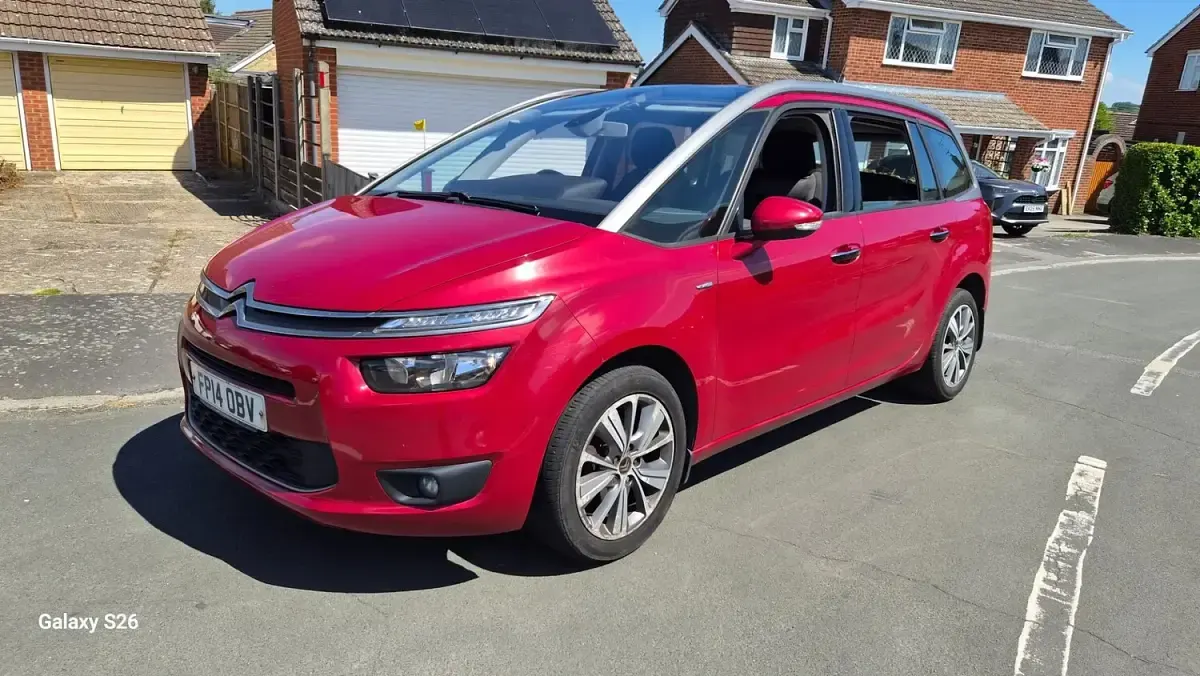 Used Citroën Grand C4 Picasso Exclusive 2014 Red MPV