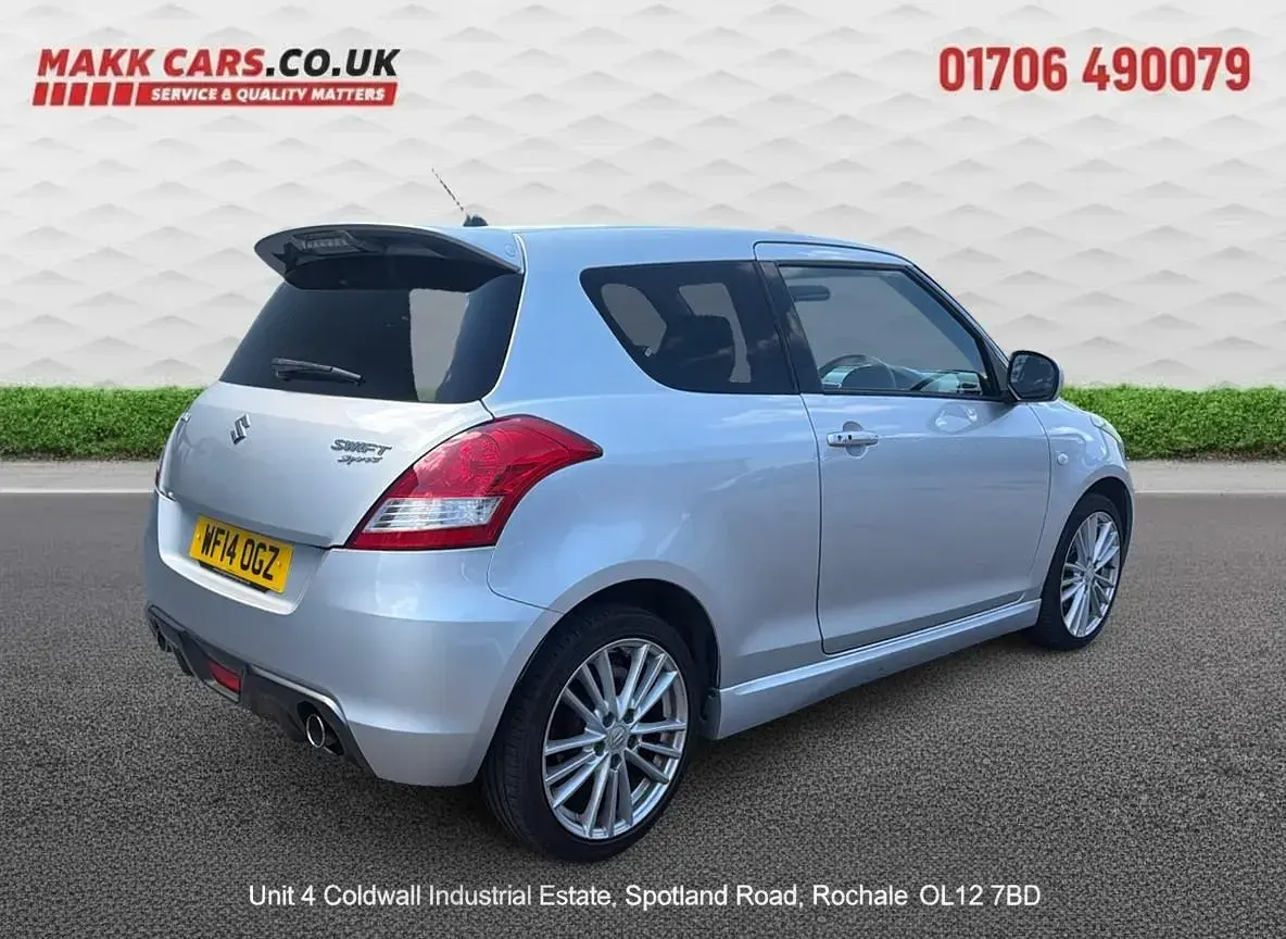 Used Suzuki Swift Sport 136 HP (100 kW) 2014 Silver Hatchback
