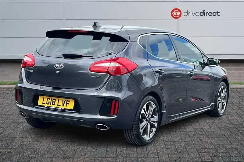 Used Kia Ceed GT-Line 136 HP (100 kW) 2018 Silver Hatchback